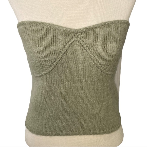 Zara Tops Zara Sweater Tube Top Poshmark